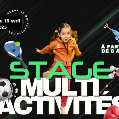 stage multi activités - du 14 au 18 avril 2025